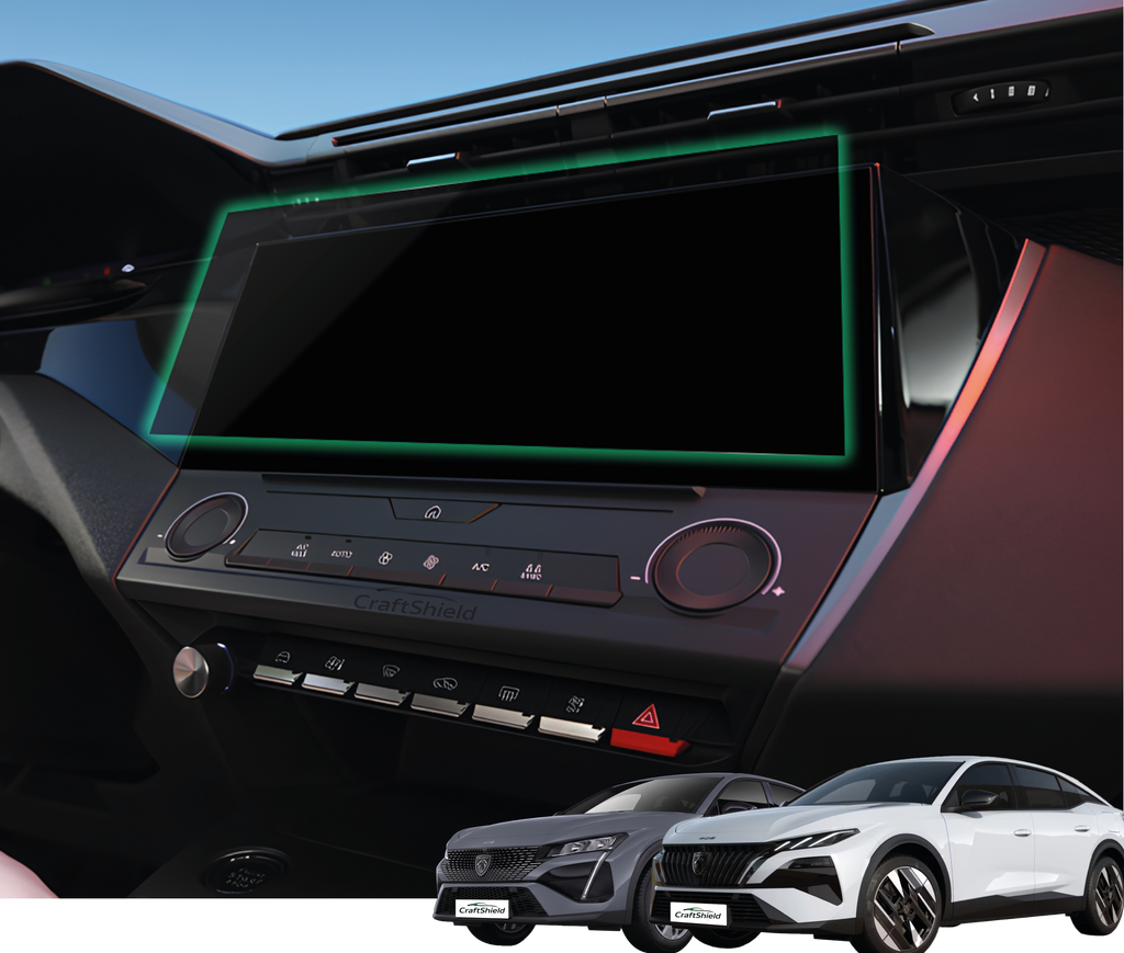 Peugeot 408 Allure (2023-2026) Uyumlu 10" Multimedya 9h Nano Ekran Koruyucu