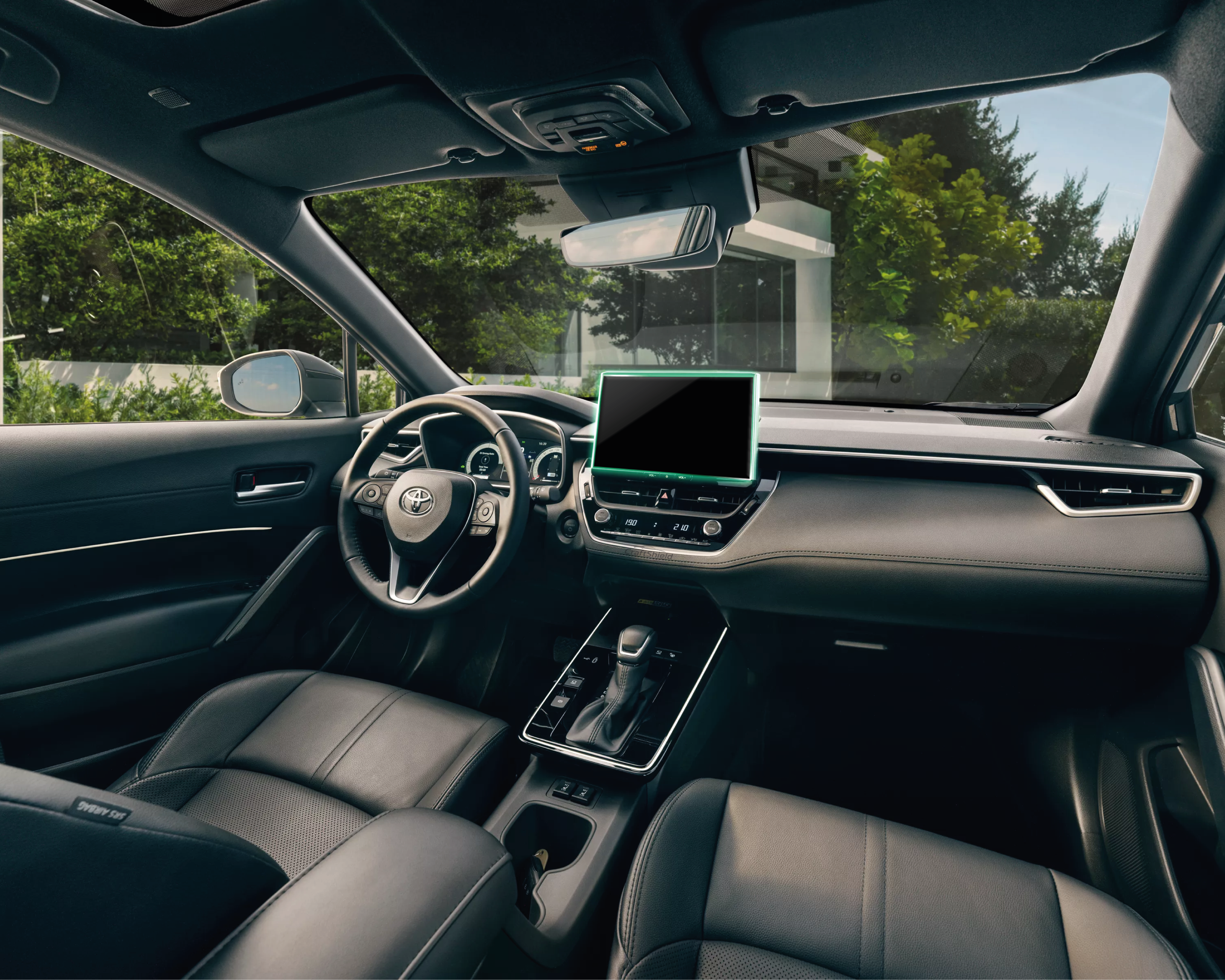 Toyota Corolla Cross uyumlu (2022-2026) Multimedya 10.5" 9H Nano Ekran Koruyucu