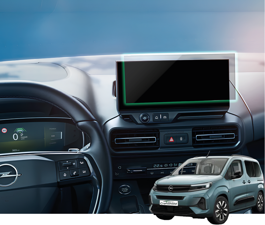 Opel Combo (2024-2026) Uyumlu 10" Multimedya 9h Nano Ekran Koruyucu