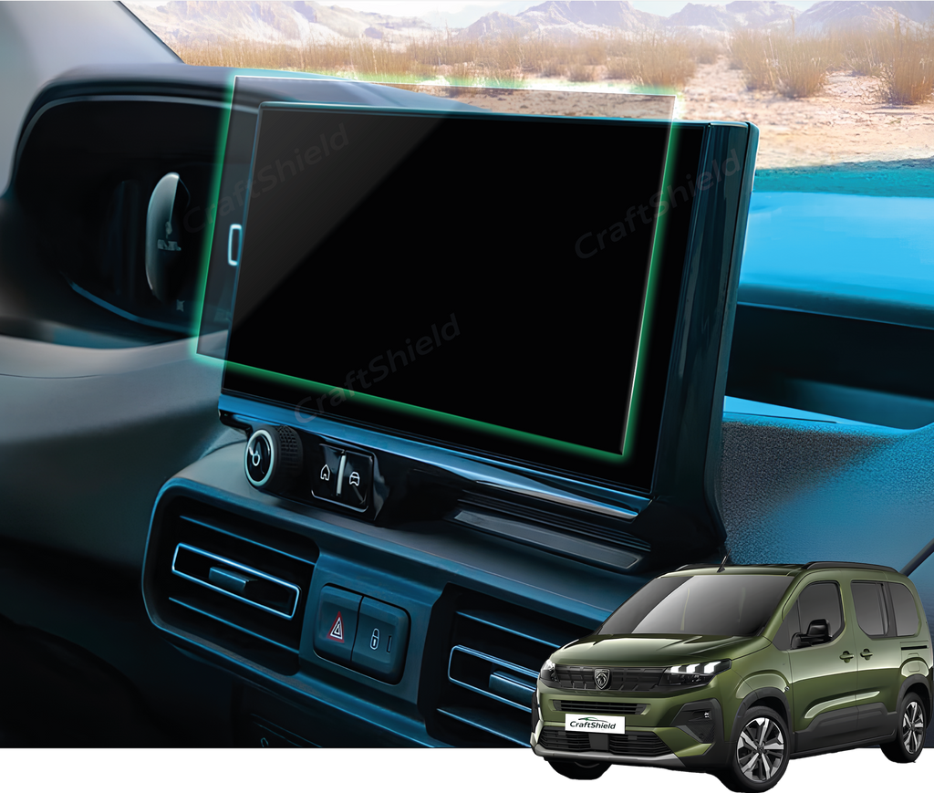 Peugeot Rifter (2024-2026) Allure ve GT Uyumlu 10" Multimedya 9h Nano Koruyucu