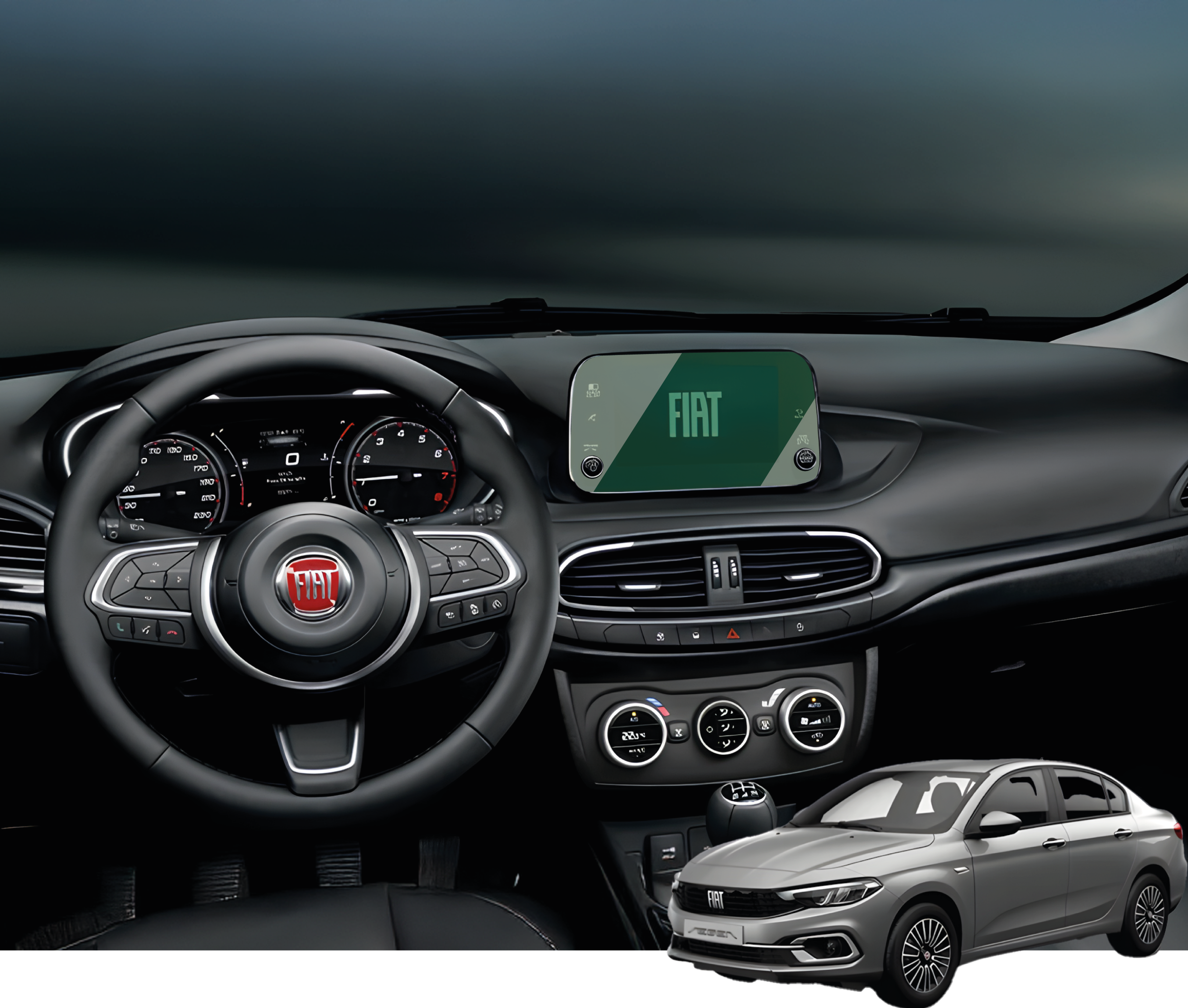 Fiat Egea 7" Ekran Koruyucu