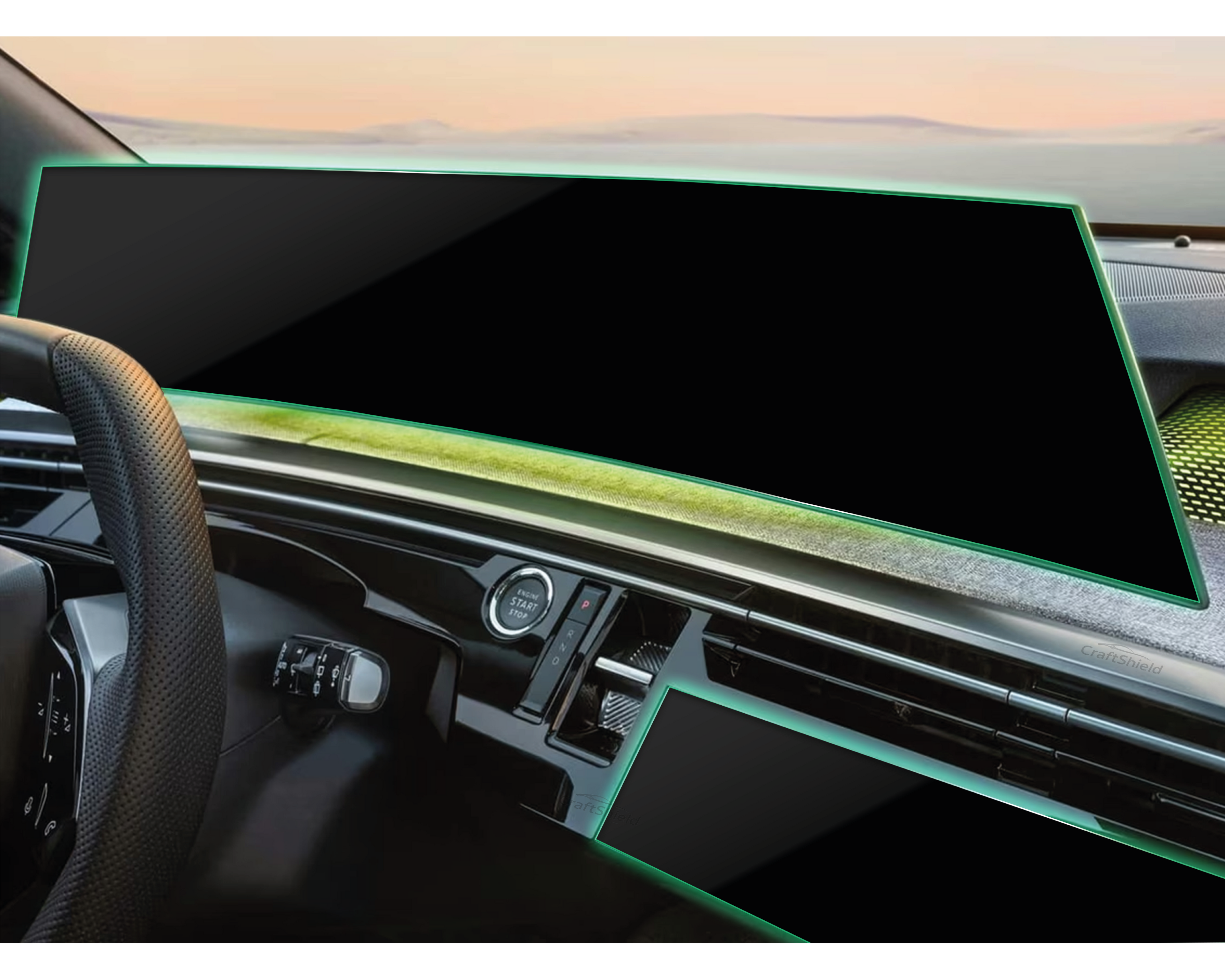 Peugeot 3008 / 5008 (2024-2026) Uyumlu 21" Panoramik ve i-Toggles Set 9h Nano Ekran Koruyucu